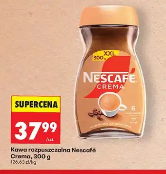 Biedronka Kawa rozpuszczalna Nescafe Crema oferta