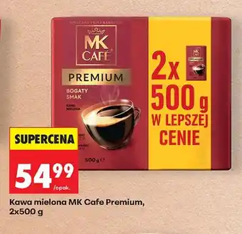 Biedronka Kawa mielona mk Café Premium 2-pak oferta