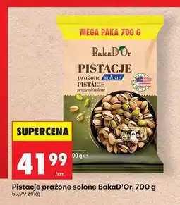 Biedronka Pistacje prażone solone BakaDOr oferta