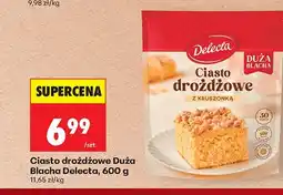Biedronka Ciasto drożdżowe Duża Blacha Delecta oferta
