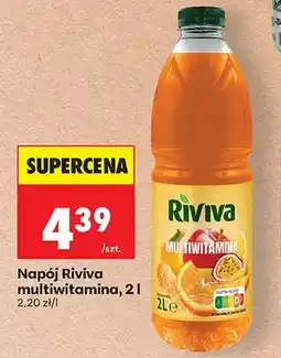 Biedronka Napój Riviva multiwitamina oferta