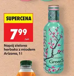 Biedronka Napój zielona herbata z miodem Arizona oferta