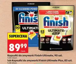 Biedronka Kapsułki do zmywarki Finish Ultimate Plus oferta
