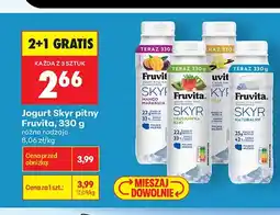 Biedronka Jogurt Skyr pitny Fruvita mango marakuja oferta