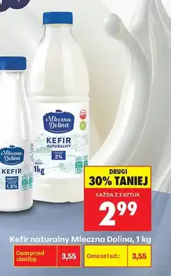Biedronka Kefir naturalny Mleczna Dolina oferta