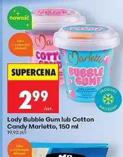 Biedronka Lody Bubble Gum Marletto oferta