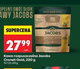 Biedronka Kawa rozpuszczalna Jacobs Cronat Gold oferta
