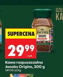 Biedronka Kawa rozpuszczalna Jacobs Origins oferta