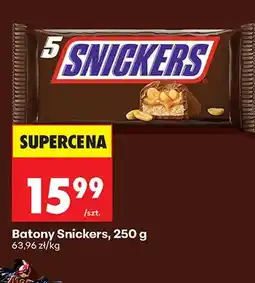 Biedronka Batony Snickers 5-pak oferta