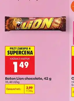 Biedronka Baton Lion chocolate oferta