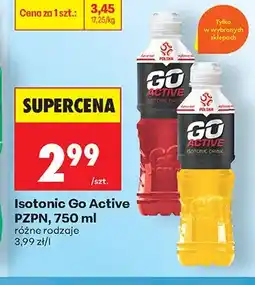 Biedronka Isotonic Go Active PZPN oferta