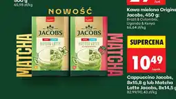 Biedronka Matcha Latte Jacobs Strawberry 8-pak oferta