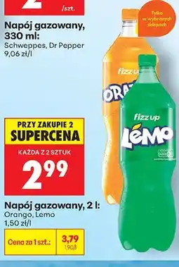 Biedronka Napój gazowany Lemo oferta