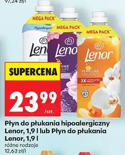 Biedronka Płyn do płukania hipoalergiczny Lenor oferta