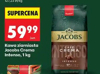 Biedronka Kawa ziarnista Jacobs Crema Intenso oferta