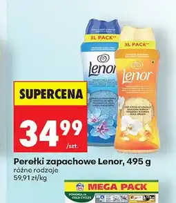 Biedronka Perełki zapachowe Lenor oferta