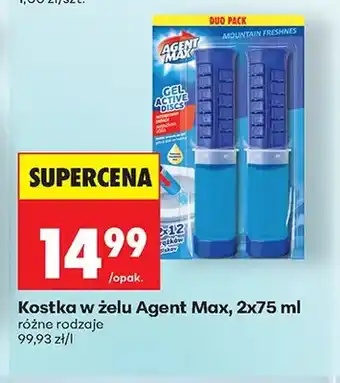 Biedronka Kostka w żelu Agent Max oferta