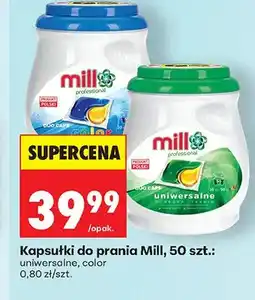 Biedronka Kapsułki do prania Mill color oferta
