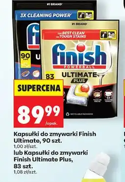 Biedronka Kapsułki do zmywarki Finish Ultimate oferta