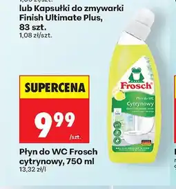Biedronka Płyn do WC Frosch cytrynowy oferta