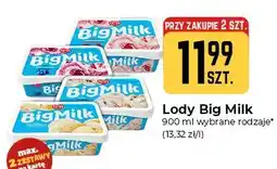 Społem Częstochowa Lody Big Milk truskawkowe oferta