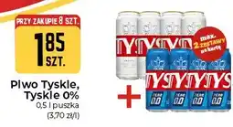 Społem Częstochowa Piwo bezalkoholowe Tyskie 0% oferta