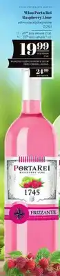 Polomarket Wino Porta Rei Raspberry Lime półmusujące/półwytrawne oferta