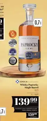 Polomarket Whisky Paprocky Single Barrel oferta
