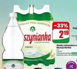 Dino Woda mineralna niskonasycona Muszynianka oferta