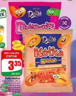 Dino Żelki Deliss Dżdżownice bez barwników oferta