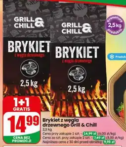 Dino Brykiet z węgla drzewnego Grill & Chill oferta