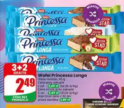 Dino Wafel Princessa Longa Orzechowa oferta