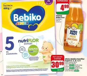 Dino Mleko Bebiko Nutriflor Expert 2 oferta