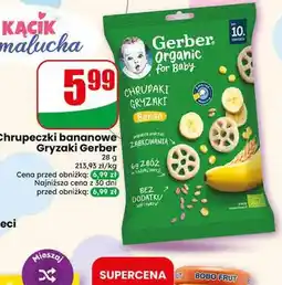 Dino Chrupeczki bananowe Gryzaki Gerber oferta