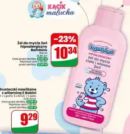 Dino Żel do mycia 2w1 hipoalergiczny Bambino oferta