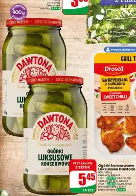 Dino Ogórki konserwowe Luksusowe Dawtona oferta