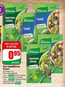 Dino Sos sałatkowy Koperkowo-ziołowy Knorr oferta