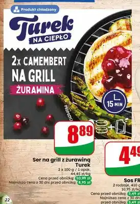 Dino Ser na grill z żurawiną Turek 2-pak oferta
