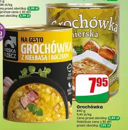 Dino Grochówka na gęsto z kiełbasą i boczkiem Męska Rzecz oferta