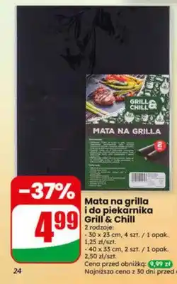 Dino Mata na grilla i do piekarnika Grill & Chill 30x23 cm oferta