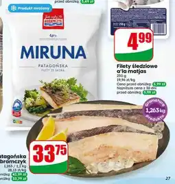 Dino Miruna patagońska filet ze skórą Abramczyk oferta