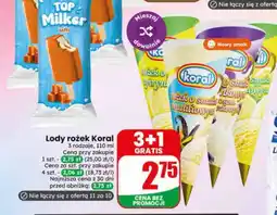 Dino Lody rożek Koral o smaku cytrynowym oferta