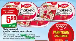 Dino Filety z makreli w sosie pomidorowym Graal oferta