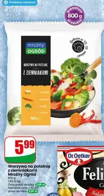 Dino Warzywa na patelnię z ziemniakami Mroźny Ogród oferta