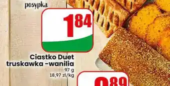 Dino Ciastko Duet truskawka-wanilia oferta