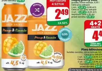 Dino Napój piwny Jazz Mango & Limonka oferta