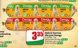 Dino Mokra karma dla psa Doogy kurczak oferta