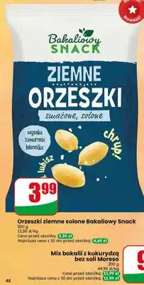 Dino Orzeszki ziemne solone Bakaliowy Snack oferta