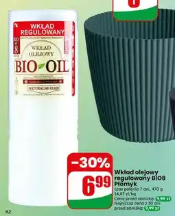 Dino Wkład olejowy regulowany BIO8 Płomyk oferta