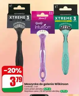 Dino Maszynka do golenia Wilkinson Xtreme 3 Black Edition oferta